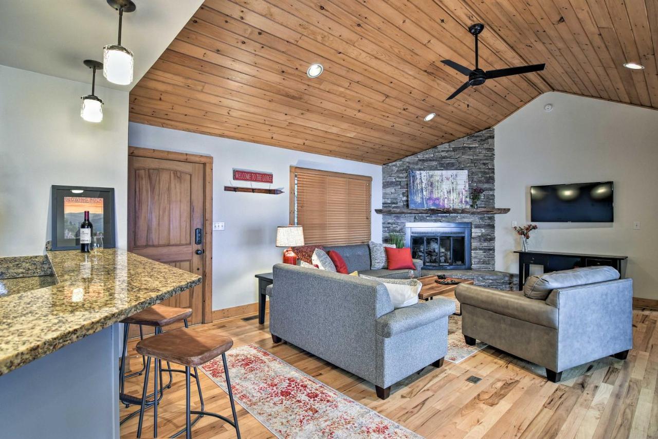 Cabin With Hot Tub And Mountain Views Less Than 5 Mi To Boone Blowing Rock Dış mekan fotoğraf