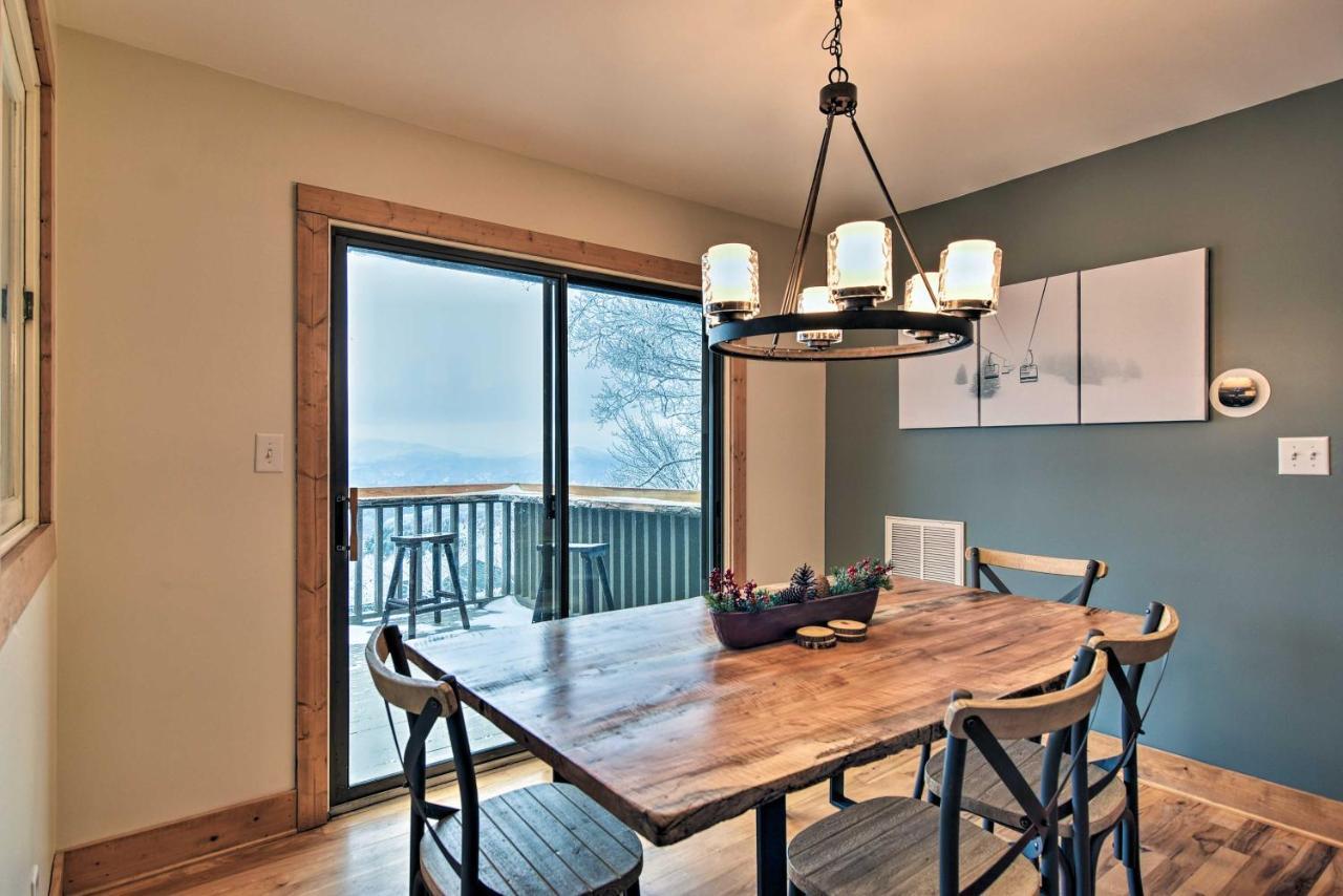 Cabin With Hot Tub And Mountain Views Less Than 5 Mi To Boone Blowing Rock Dış mekan fotoğraf