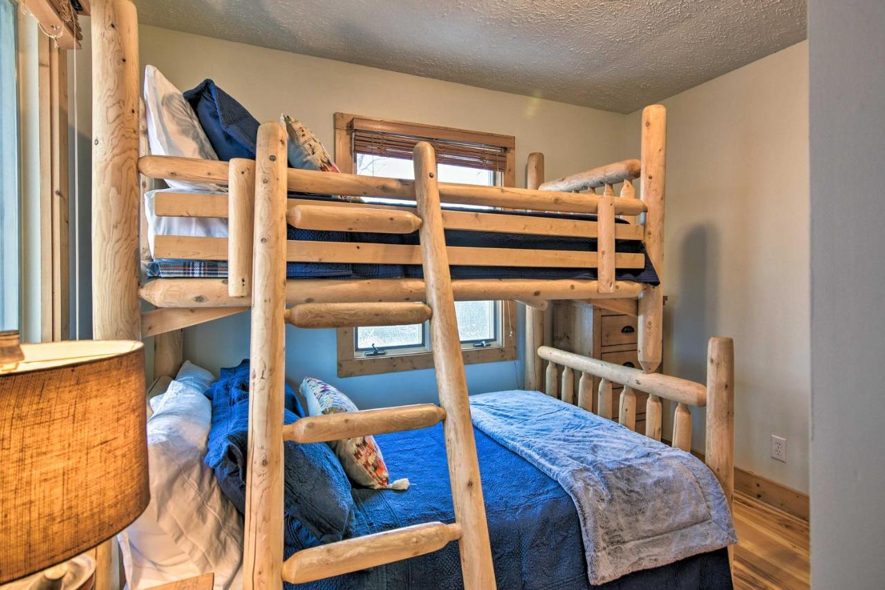 Cabin With Hot Tub And Mountain Views Less Than 5 Mi To Boone Blowing Rock Dış mekan fotoğraf