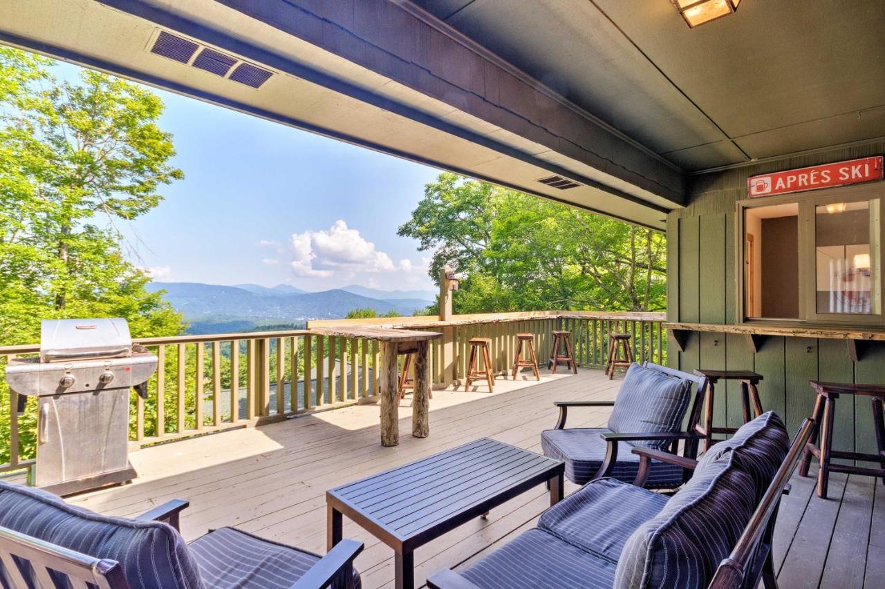 Cabin With Hot Tub And Mountain Views Less Than 5 Mi To Boone Blowing Rock Dış mekan fotoğraf