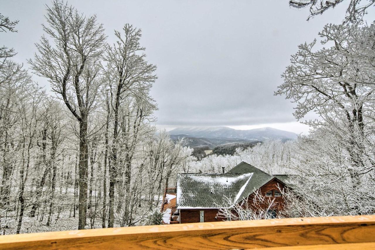 Cabin With Hot Tub And Mountain Views Less Than 5 Mi To Boone Blowing Rock Dış mekan fotoğraf