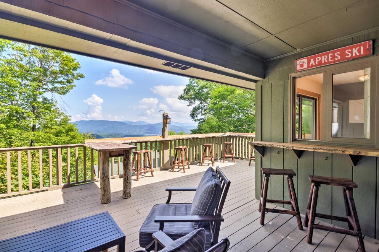 Cabin With Hot Tub And Mountain Views Less Than 5 Mi To Boone Blowing Rock Dış mekan fotoğraf