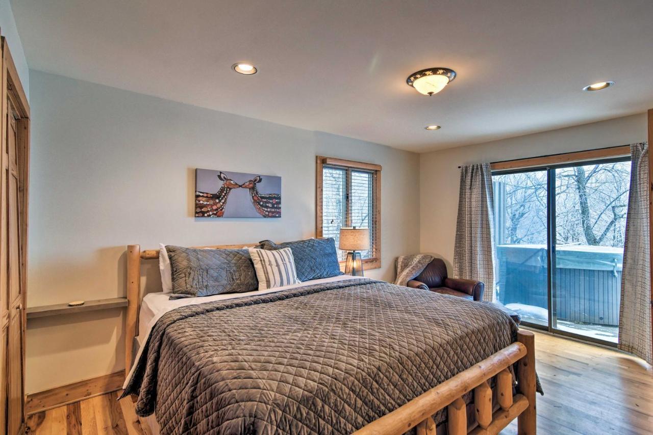 Cabin With Hot Tub And Mountain Views Less Than 5 Mi To Boone Blowing Rock Dış mekan fotoğraf